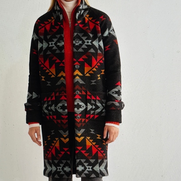 Pendleton Bridge Creek Archive Blanket Coat - Picture 1 of 5
